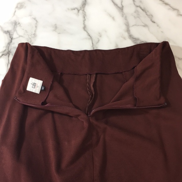 CAbi Burgundy Currant Boss Pencil Skirt Womens 10 Fall 2018 - Picture 8 of 12